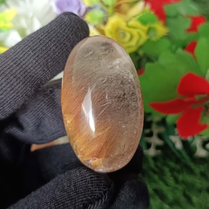 Top Natural Rare Golden Rutilated Quartz, Sphere from Brazil, Gift for Her Shiva, Rich Energy Crystal, Healing Crystal,Golden Shiva Gemstone