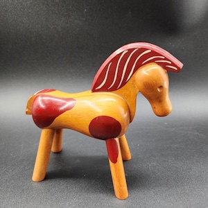 Kay Bojesen Painted Wooden Horse Figurine