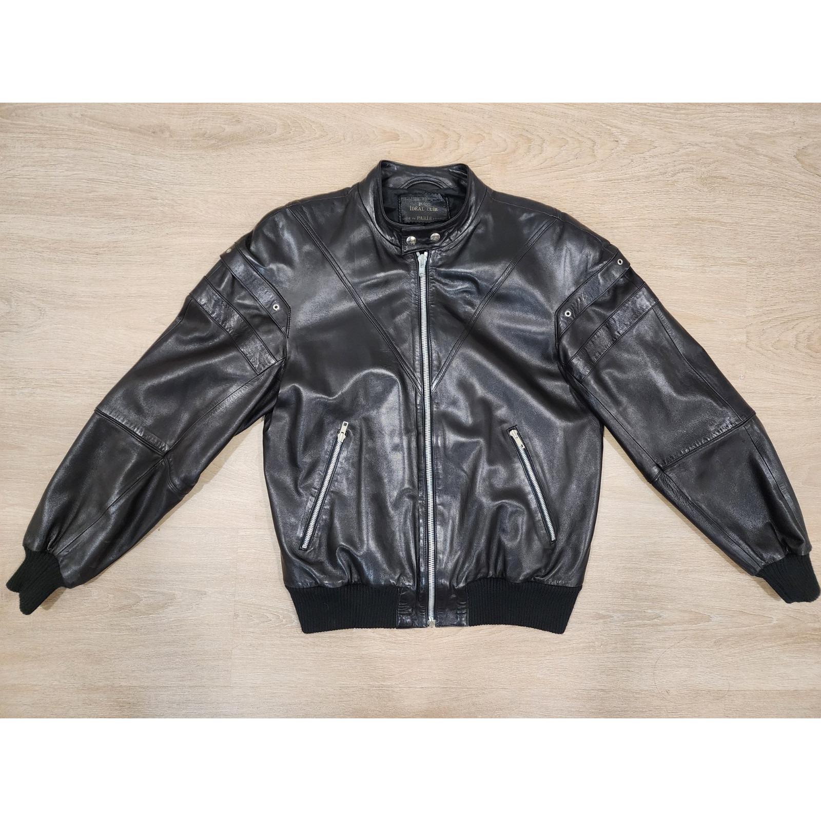 Claude Montana Leather Jacket - Etsy