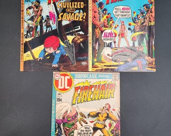 FireHair Comics Vintage DC Comics Lot Of 3