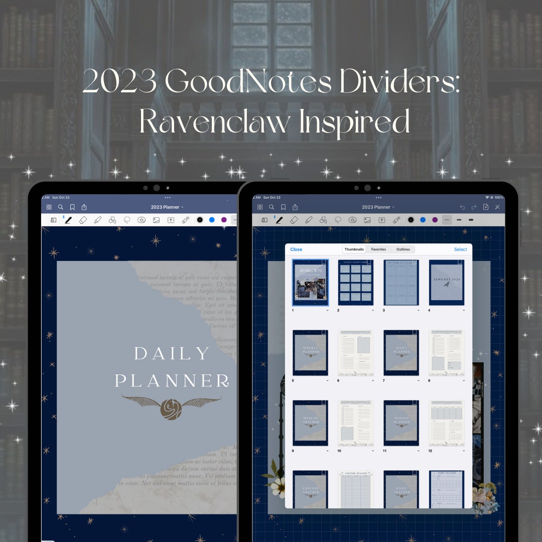 Planner Dividers for 2023 Gryffindor Inspired Planner - Etsy