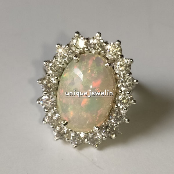 Ethiopian Opal Ring - Etsy