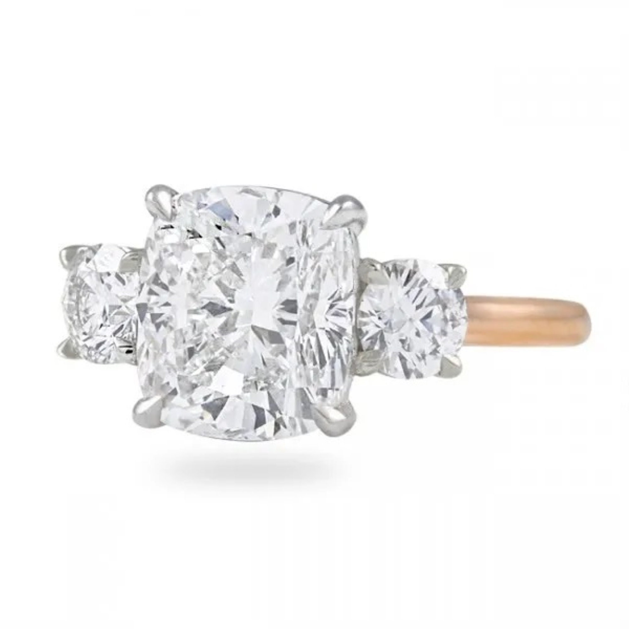 3 TCW American Princess Royal Wedding Two Tone Replica - Etsy