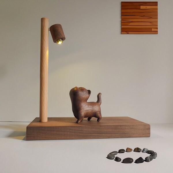 Cat Lamp Etsy