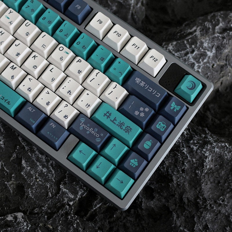 Lycoris Keycap Set Pbt Keycaps Keyboard Keycaps Cartoon Key Caps - Etsy