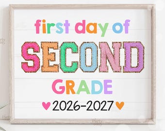 Panneau de rentrée scolaire, panneau du premier jour d'école à imprimer, panneau du premier jour de CE1, accessoire photo scolaire pour enfants et enseignants, téléchargement numérique instantané