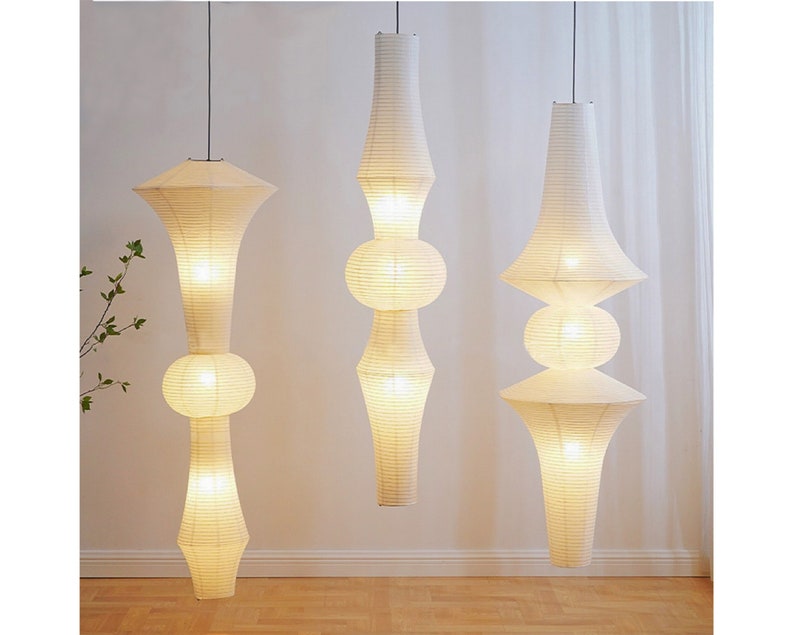 DOITOOL Wandlamp in Scandinavische stijl en papieren hanglamp, doe-het