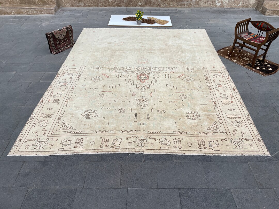 10x12 Area Rug Turkish Rug Living Room Rug Handwoven Rug Etsy