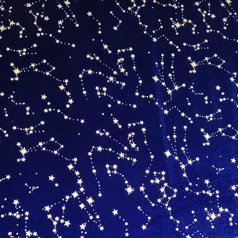 Textile Star Star Velvet Fabric,blanket Fabric,cuddle Fabric,velvet Fabric,star ...