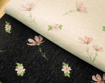 Floral Jacquard Fabric,Upholstery Fabric,Floral Fabric,Cushion Fabric,Sofa Fabric,Dress Fabric,Fabric By 1/2 Yard,Jacquard Fabric