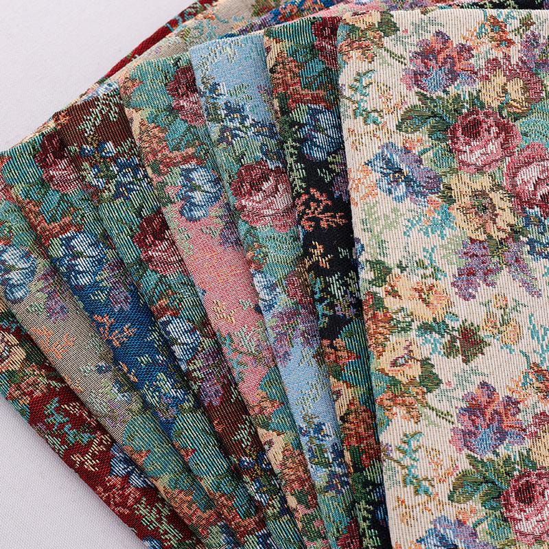 Floral Jacquard Fabric,Upholstery Fabric,Floral Fabric,Cushion Fabric,Sofa Fabric,Dress Fabric,Fabric By Yard,Jacquard Fabric,Rug Fabric