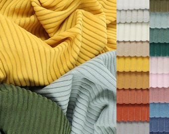 Solid Corduroy Fabric,Corduroy Fabric,Yellow Fabric,Sofa Fabric,Cushion Fabric,Fabric By 1/2 Yard,Jacket Fabric,Upholstery Fabric