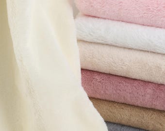 Solid Minky Fabric,Winter Fabric,Blanket Fabric,Cuddle Fabric,Minky Fabric,Solid Fabric,Sofa Fabric,Plush Fabric,Fabric By 1/2 Yard