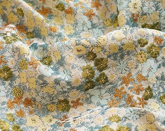 Floral Jacquard Fabric,Upholstery Fabric,Floral Fabric,Cushion Fabric,Soft Fabric,Fabric By 1/2 Yard,Jacquard Fabric,Curtain Fabric