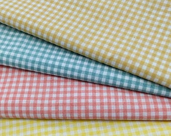 Plaid Fabric,Curtain Fabric,Tablecloth Fabric,Sofa Fabric,Quilting Fabric,Clothes Fabric,Soft Fabric,Dress Fabric,Fabric By 1/2 Yard