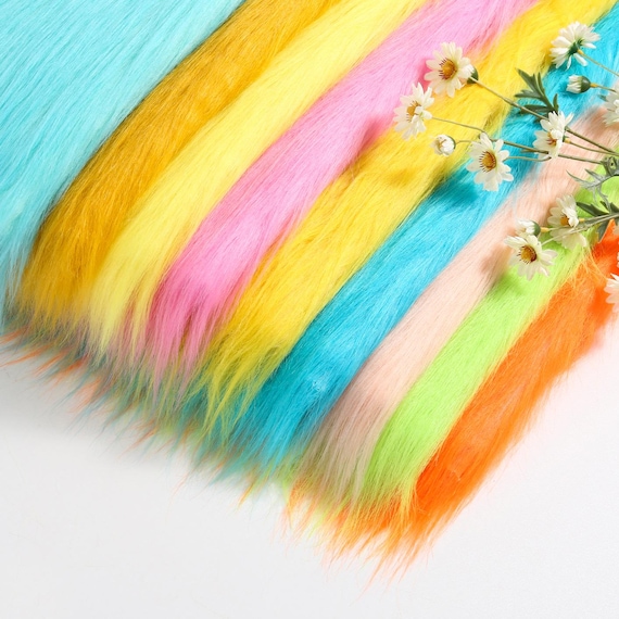 Long Pile Fabric,Fursuit Material,Minky Fabric,Upholstery Fabric,Solid Fabric,Sofa Fabric,Faux Fur Fabric,Plush Fabric,Fabric By 1/2 Yard