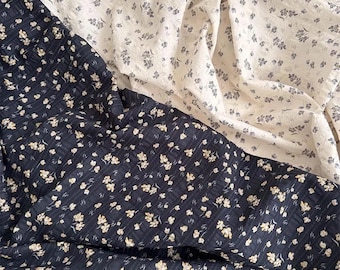 Flower Cotton Fabric,Tablecloth Fabric,Flower Fabric,Quilting Fabric,Cotton Fabric,Printed Fabric,Dress Fabric,Soft Fabric,Fabric By 1/2Yard