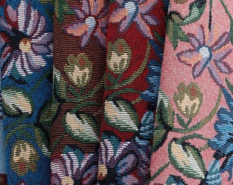 Flower Jacquard Fabric,Upholstery Fabric,Flower Fabric,Cushion Fabric,Sofa Fabric,Dress Fabric,Fabric By 1/2 Yard,Jacquard Fabric