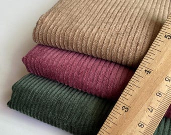 Solid Corduroy Fabric,Corduroy Fabric,Green Fabric,Sofa Fabric,Cushion Fabric,Jacket Fabric,Upholstery Fabric,Fabric By 1/2 Yard