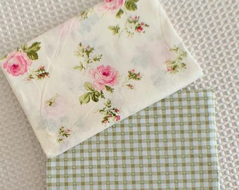 Flower Cotton Fabric,Pillow Fabric,Floral Fabric,Quilting Fabric,Cotton Fabric,Printed Flower Fabric,Soft Fabric,Fabric By 1/2 Yard