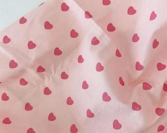 Heart Cotton Fabric,Tablecloth Fabric,Heart Fabric,Quilting Fabric,Cotton Fabric,Printed Fabric,Dress Fabric,Soft Fabric,Fabric By 1/2 Yard