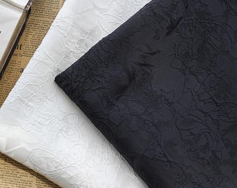 Floral Jacquard Fabric,Upholstery Fabric,Floral Fabric,Cushion Fabric,Sofa Fabric,Dress Fabric,Fabric By 1/2 Yard,Jacquard Fabric