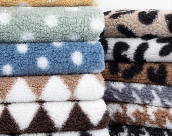 Polar Fleece Fabric,Leopard Print Fabric,Blanket Fabric,Cuddle Fabric,Minky Fabric,Sofa Fabric,Jacket Fabric,Plush Fabric,Fabric By The Yard