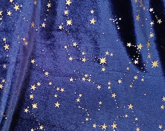 Star Velvet Fabric,Blanket Fabric,Cuddle Fabric,Velvet Fabric,Star Fabric,Sofa Fabric,DIY Fabric,Christmas Fabric,Fabric By 1/2 Yard