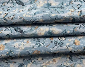 Tela jacquard floral, tela para tapicería, tela floral, tela para cojines, tela para sofás, tela para vestidos, tela cortada a medida, tela jacquard, tela para ropa