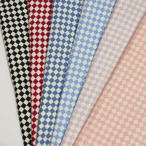 Gingham Cotton Fabric,Plain Fabric,Gingham Fabric,Soft Fabric,Dress Fabric,Fabric By Yard,Quilting Fabric,Cotton Fabric,Clothes Fabric