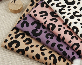 Leopard Cotton Fabric,Tablecloth Fabric,Leopard Fabric,Quilting Fabric,Cotton Fabric,Soft Fabric,Printed Fabric,Dress Fabric,Fabric By Yard