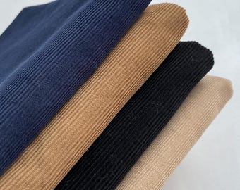 Solid Corduroy Fabric,Corduroy Fabric,Black Fabric,Pillow Fabric,Sofa Fabric,Cushion Fabric,Fabric By 1/2 Yard