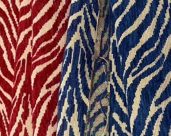 Tela jacquard a rayas, tela para tapicería, tela chenilla, tela para cojines, tela para sofás, tela por medio metro, tela jacquard, tela para ropa