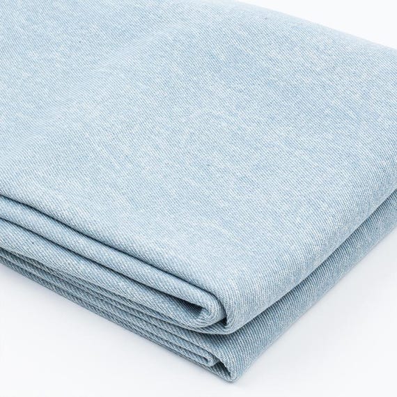 Blue Denim Fabric,washed Denim Fabric,denim Cotton Fabric,denim - Main Image