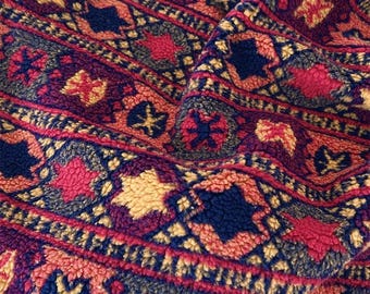 Stripe Plush Fabric,Coat Fabric,Ethnic Fabric,Blanket Fabric,Cushion Fabric,Plush Fabric,Sofa Fabric,Upholstery Fabric,Fabric By 1/2 Yard
