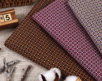 Plaid Cotton Fabric,Tablecloth Fabric,Plaid Fabric,Quilting Fabric,Cotton Fabric,Printed Fabric,Dress Fabric,Soft Fabric,Fabric By Yard