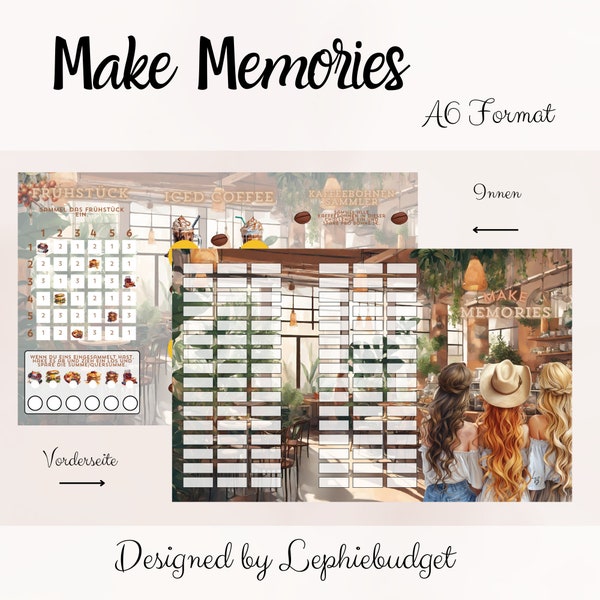 Make Memories / Klappkarte / Umschlagmethode / A6 Format