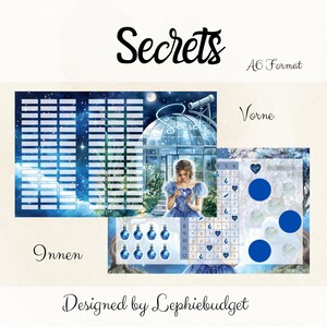 Secrets / Klappkarte / Umschlagmethode / A6 Format
