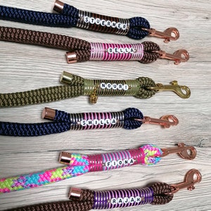 Personalized lead rope, horse rope with name, lead rope for horses and ponies