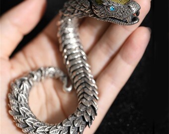 Retro dragon bracelet, Cool black dragon bracelet, Gift for boys,Game Of Thrones Bracelet Inspired