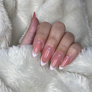 Basic - French Pearl - Press on nails