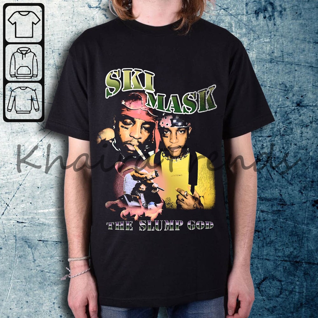 Ski Mask the Slump God T Shirt, Ski Mask Shirt, Rap Hip Hop Retro 90s