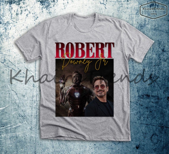 ROBERT DOWNEY JR. Vintage Shirt Robert Downey Jr. Tshirt 