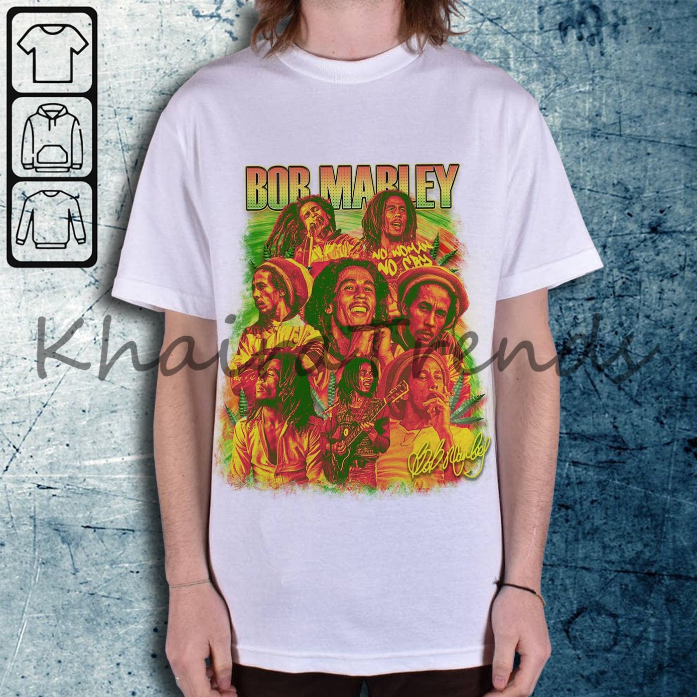 Camiseta Bob Marley Natural Mystic