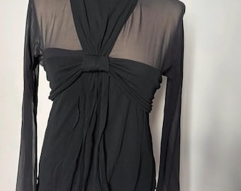 Camisa negra vintage de Giorgio Armani