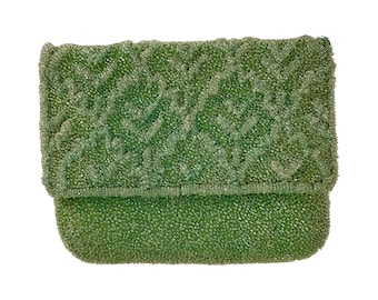 Vintage Beaded Bag by Agnès B /beaded Vintage Pochette/vintage