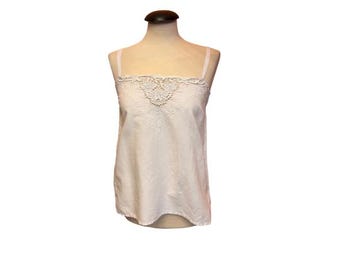 70s Romantic Vintage Lace Top