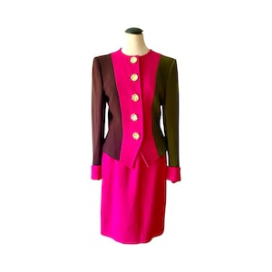 Christian Lacroix multicolor tailleur