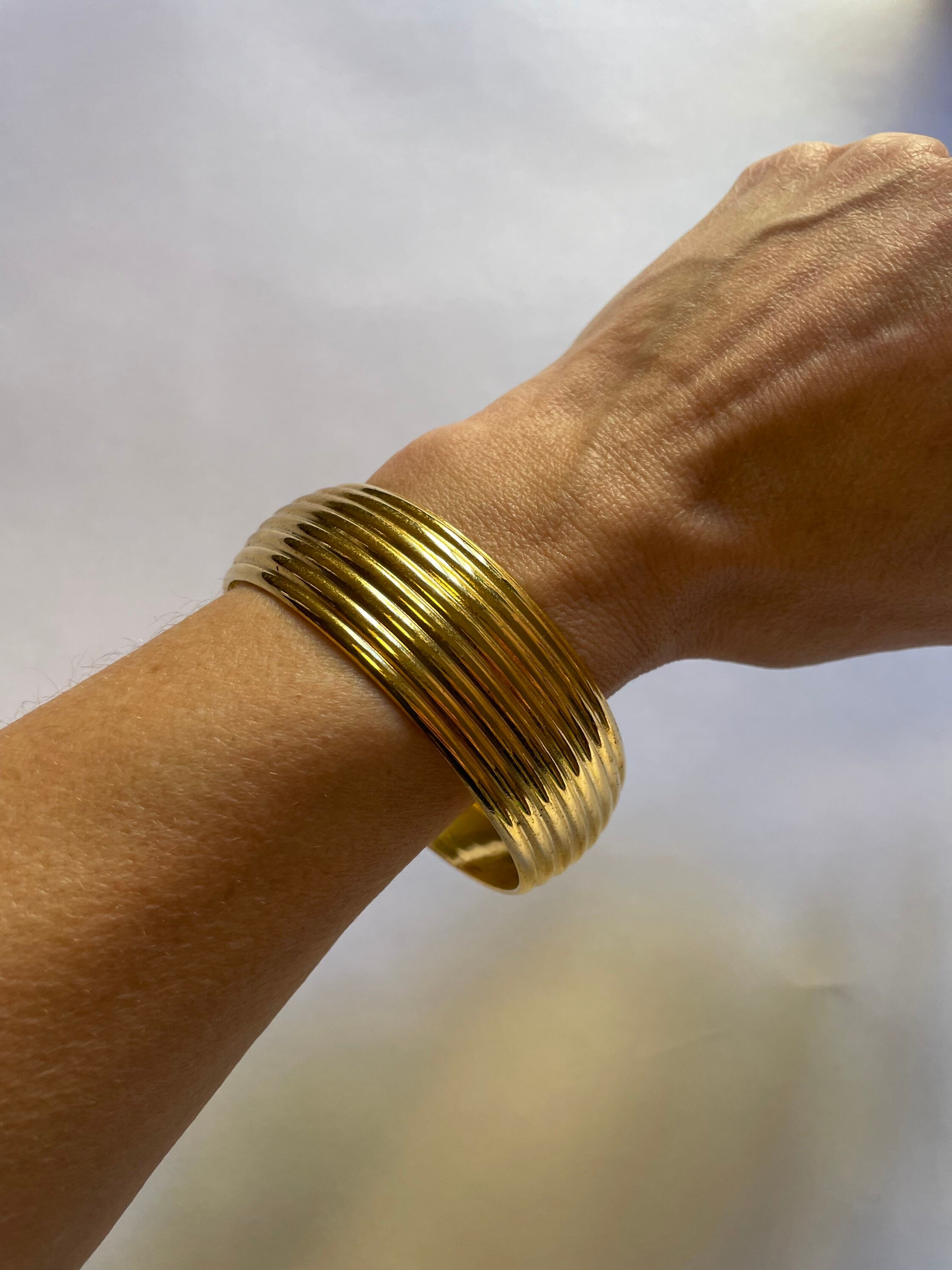 【Special】80-90's Italy Torsade Bracelet Special】80-90's Italy Torsade Bracelet Italian 1980s Golded