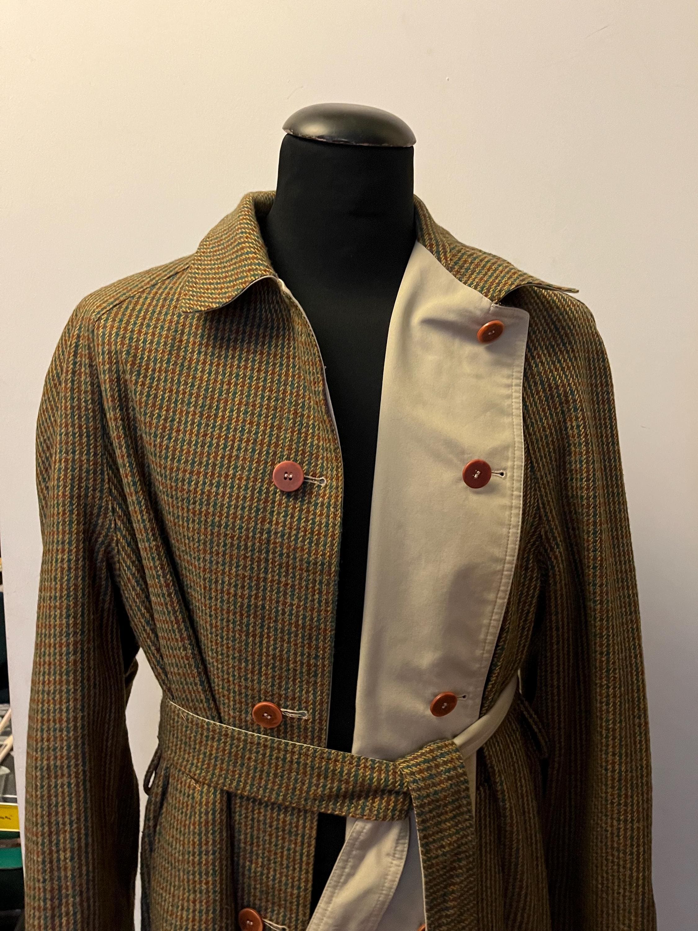Vintage 70 Reversible Coat - Etsy